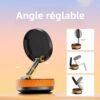 Support magnétique réglable 360°